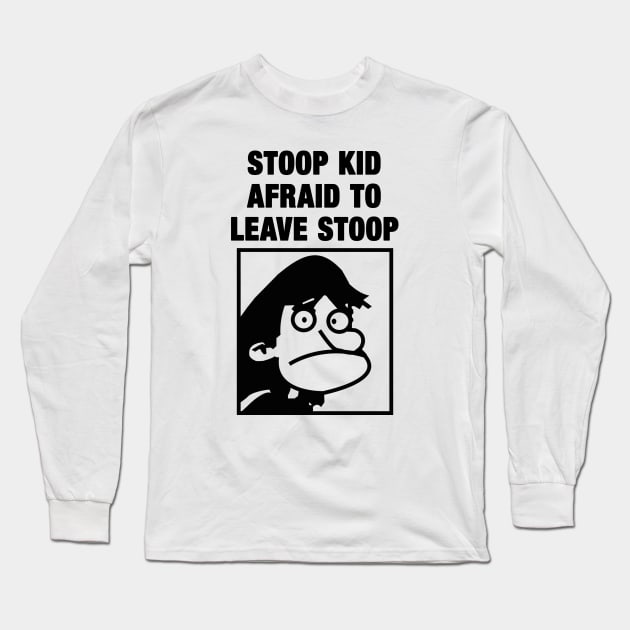 Stoop Kid Afraid To Leave Stoop - Hey Arnold, Nickelodeon, The Splat Long Sleeve T-Shirt by 90sBlock